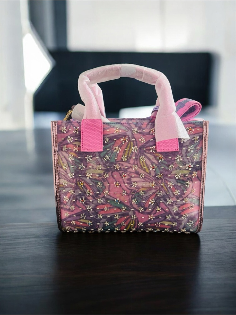 Kurt Geiger Lilac Southbank Small Tote Bag - Picture 3 of 4